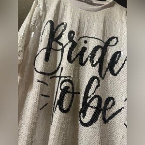 Bride to be sequin dress - brand new!